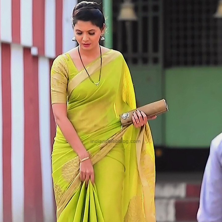 Shwetha R Prasad Kannada TV actress Radha RS1 8 Sari pics – indiancelebblog