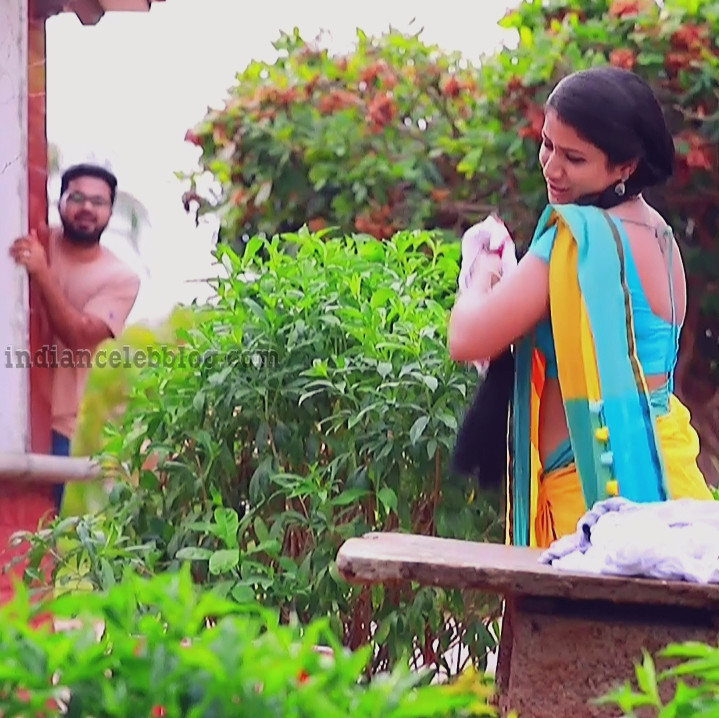 Alya Manasa raja rani tamil serial S1 10 hot saree caps – indiancelebblog