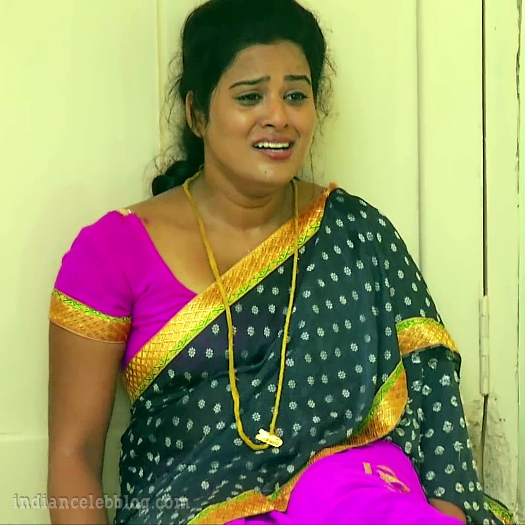 Priyanka Vamsam Tamil Serial S2 42 Hot Saree Hd Caps –